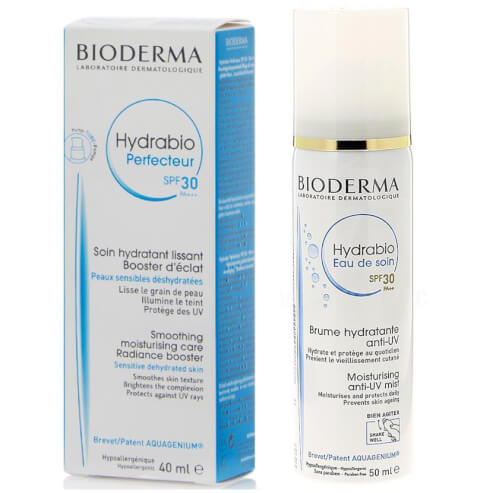 Bioderma PROMO PACK Hydrabio Perfecteur Spf30, 40ml & Hydrabio Eau de Soin Spf30, 50m