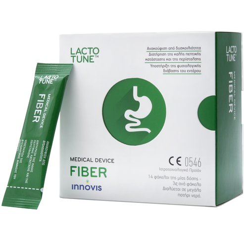 Lactotune Fiber Хранителната добавка облекчава запек 14 сашета