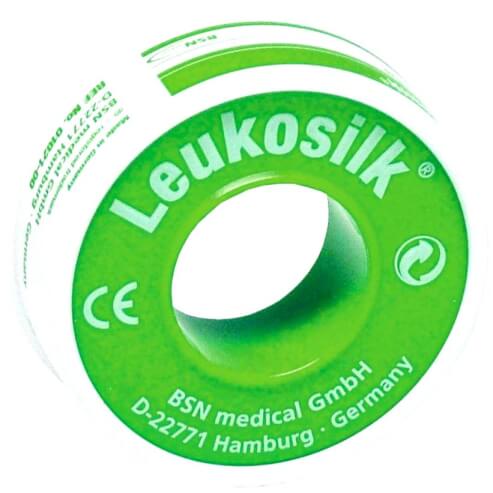 Leukosilk Самозалепваща се хипоалергенна бандажна лента 1,25 x 4,6m