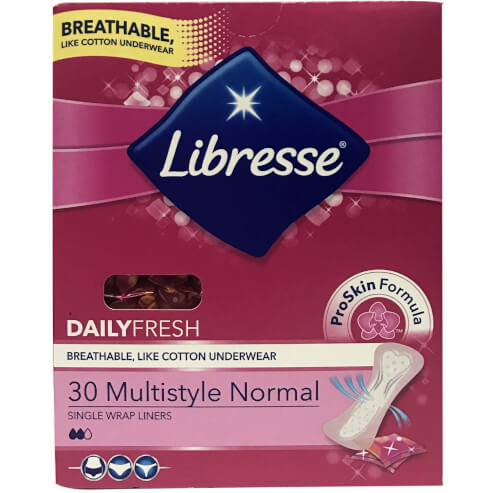 Libresse Daily Fresh Multistyle Normal Подложки 30 броя