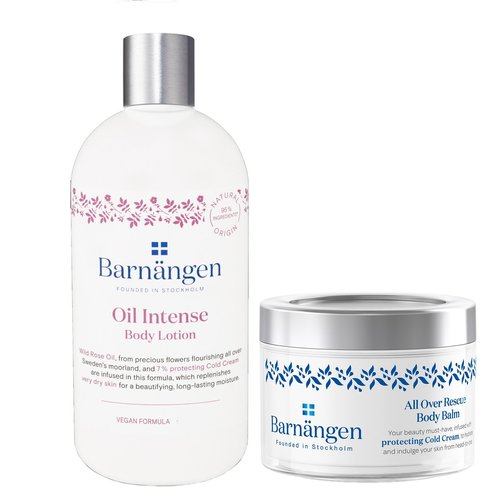 Δώρο Barnangen Oil Intense Body Lotion Wild Rose Oil 50ml & Body Balm All Over Rescue 30ml