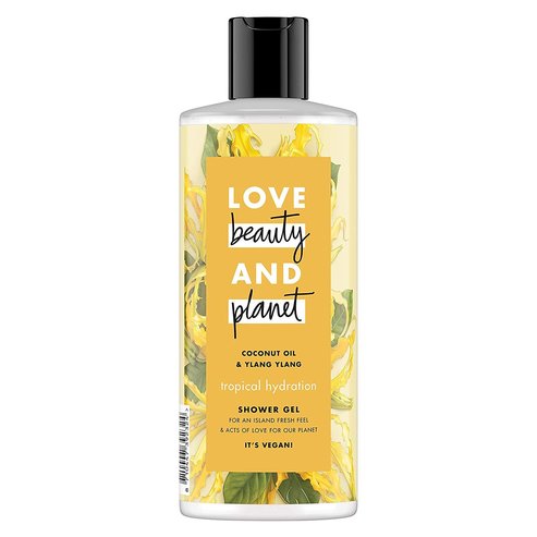 Love Beauty & Planet Shower Gel Ylang Ylang & Coconut Oil Овлажняваща освежаваща душ кабина 500ml