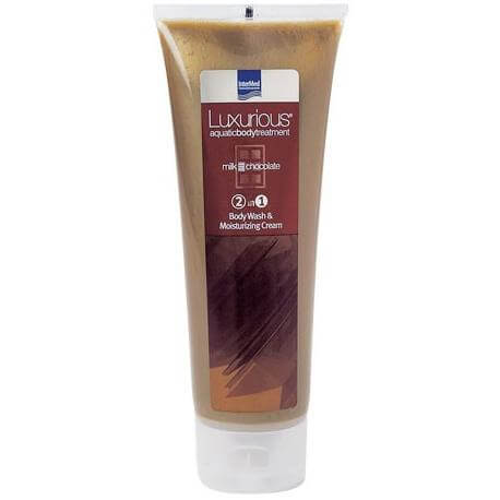 Luxurious Body Wash 2 in 1 Chocolate Душ гел и овлажняващ крем с шоколадов аромат 250мл