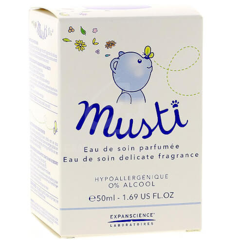 Mustela Musti Eau de Soin Parfum Нежен бебешки парфюм 50ml