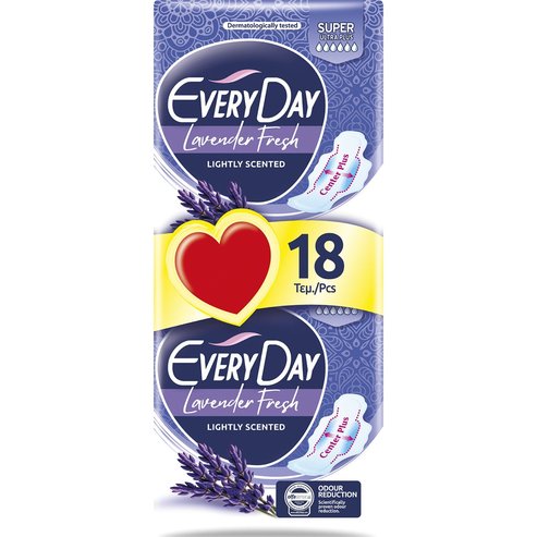 Every Day Lavender Fresh Super Ultra Plus Value Pack 18 броя