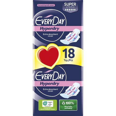 Every Day Hyperdry Super Ultra Plus Value Pack 18 броя