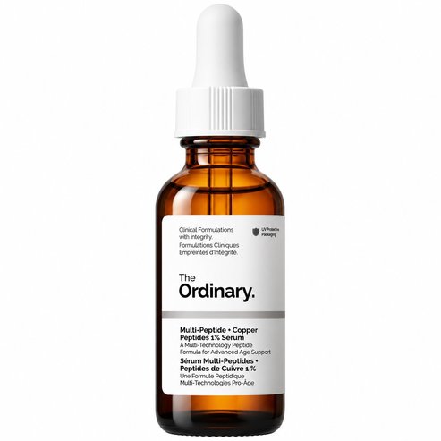 The Ordinary Multi-Peptide + Copper Peptides 1% Serum Многофункционален серум за лице против стареене с пептиди и антиоксидантно действие 30ml