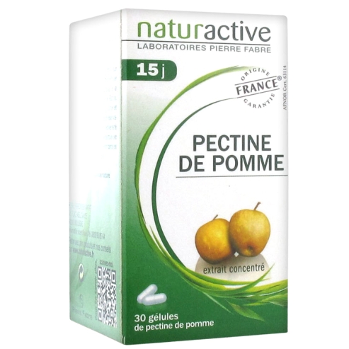 Naturactive Ябълкова пектинова хранителна добавка, която помага за намаляване на апетита и прави 30caps свързване на мазнини
