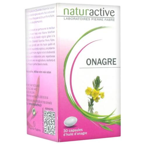 Naturactive Onagre Масло от вечерна иглика, съюзник на жените за уелнес и красота, лекува менструални болки 30caps