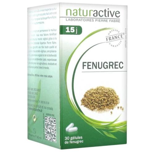 Naturactive Fenugrec Елда, увеличаване и поддържане на мускулната маса след изтощителна диета или заболяване 30caps