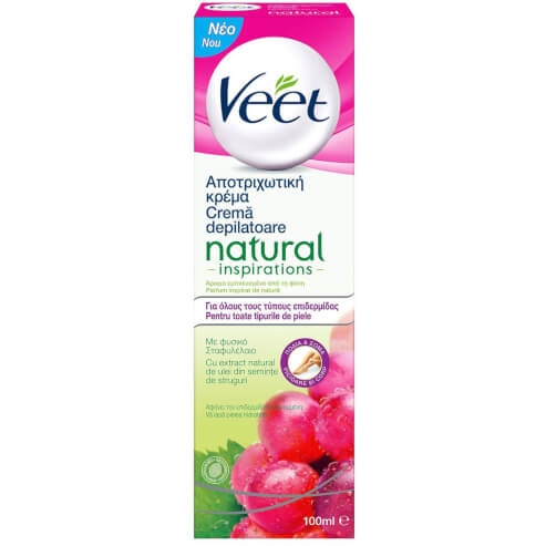 Veet Natural Inspirations Крем за обезкосмяване 100ml