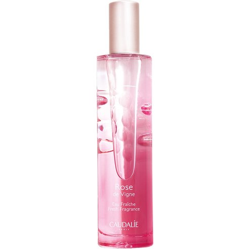Caudalie Rose de Vigne Fresh Fragrance Свеж & флорален дамски аромат с нотки на роза, ревен & бял мускус 50ml