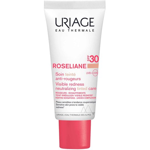 Uriage Roseliane CC Cream Spf30 for Sensitive Skin Prone to Redness 40ml