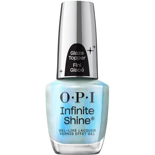 OPI Infinite Shine Glaze Topper Лак за нокти, който подчертава цвета с гланцов завършек 15ml - Moon Gleam
