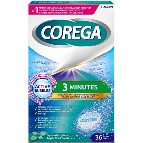 Corega 3 Minutes 36 Effer.tabs