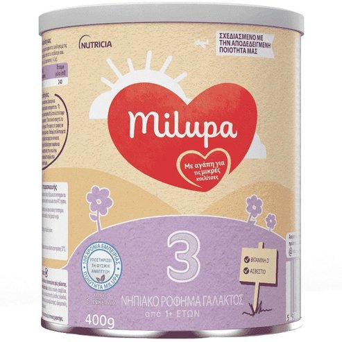 Milupa Aptamil 3 Млечна напитка за кърмачета за възраст от 12 месеца 400gr