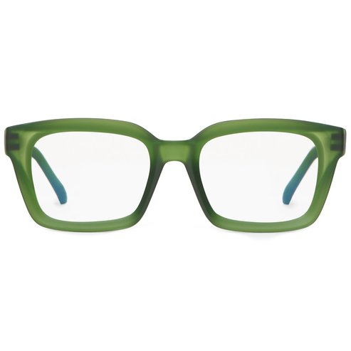 Matters Esmeralda Reading Glasses Очила за четене от рециклирани материали с филтър за защита от синя светлина, зелен цвят 1 брой - 2.5