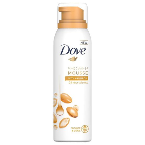Dove Shower Mousse With Argan Oil Душ гел под формата на пяна с арганово масло 200ml
