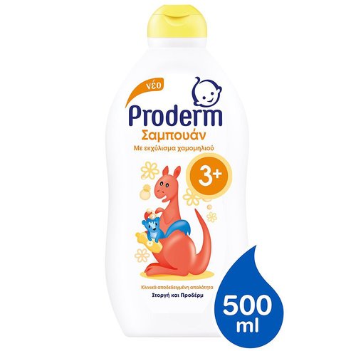Proderm Kids Shampoo Шампоан с екстракт от лайка за деца 3+ години 500ml