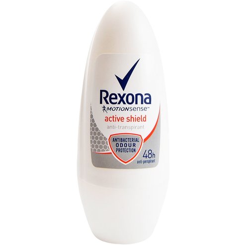 Rexona Anti-Transpirant Roll On Active Shield 48h Дезодорант, 48-часова защита от миризма и бактерии 50ml