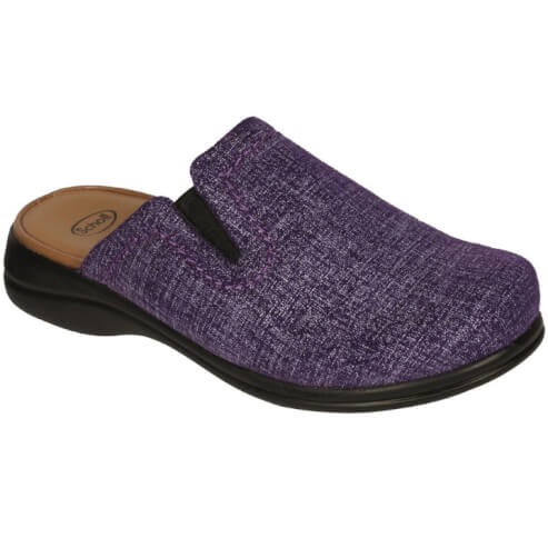 Scholl Shoes New Toffee Лилави дамски анатомични чехли, дават правилна стойка и естествено безболезнено ходене № 37 1 чифт