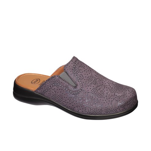 Scholl Shoes New Toffee Grey Дамски сиви чехли 1 чифт