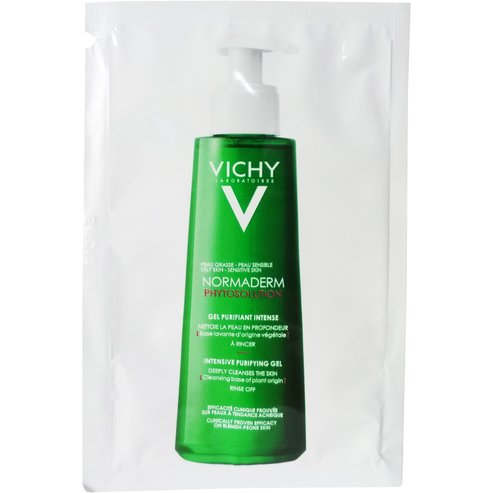 Δείγμα Vichy Normaderm Phytosolution Intensive Purifying Gel Εντατικού Καθαρισμού για Λιπαρές Επιδερμίδες με Τάση Ακμής 7ml