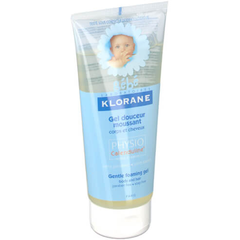 Klorane Gel Douceur Moussant Corps et Cheveux Нежен бебешки душ гел за тяло и коса 200ml Promo -25%