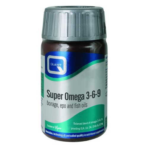 Quest Super Omega 3-6-9 Borage, Epo & Fish Oils