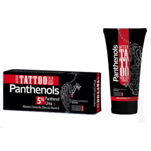 Panthenol Urea 5% след татуировка Крем за грижа за кожата Специален крем след татуировка 30мл