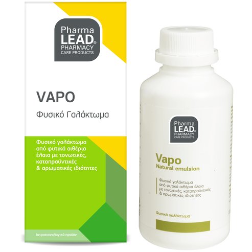 PharmaLead VAPO Натурална емулсия от билкови етерични масла с тонизиращи, успокояващи и ароматни свойства 100ml