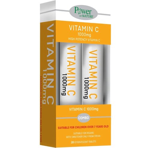 Power Health Promo Vitamin C 1000mg, 2x20 Effer.tabs