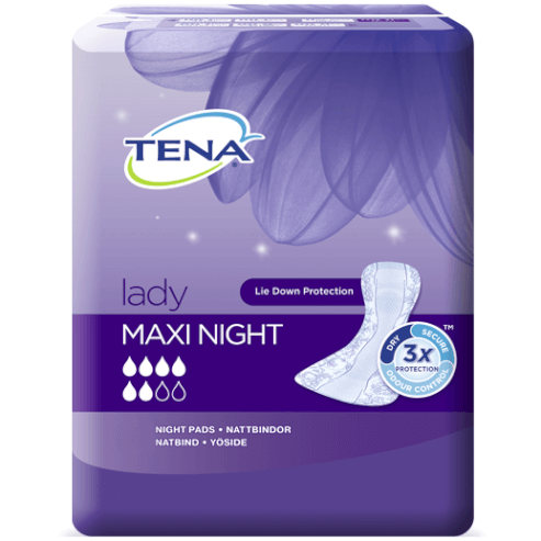 Tena Lady Maxi Night за лека и умерена инконтиненция 12бр