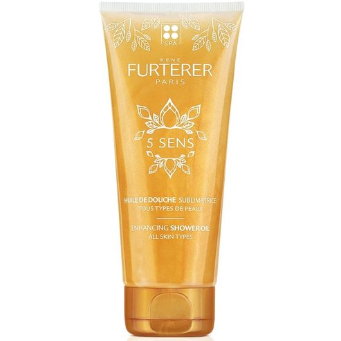 Rene Furterer Huile de Douche Enhancing Shower Oil Нежно почиства и обгражда тялото с великолепен аромат 200ml