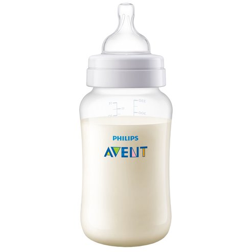 Avent Anti-colic Полипропиленово бебешко шише със среден поток Средно поточно зърно 3m+ 330ml Scf816/7