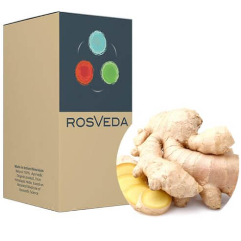 RosVeda Pure Essential Oil Ginger 100% Билков състав Етерично масло от джинджифил 10 мл