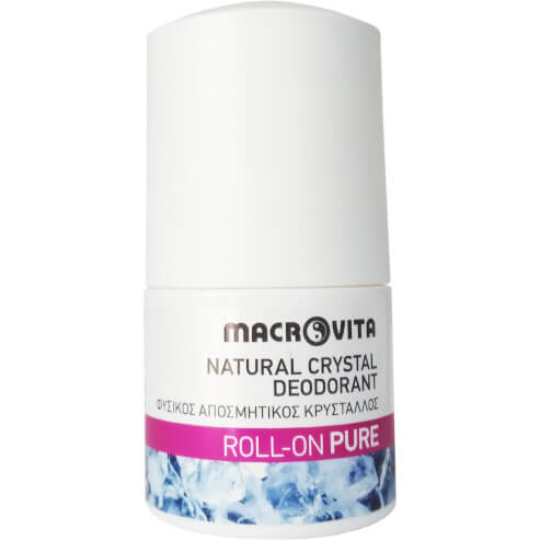 Macrovita Natural Crystal Deodorant Roll-On Pure 50ml