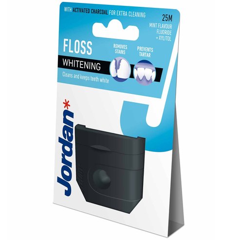 Jordan Floss Whitening with Active Charcoal 25m