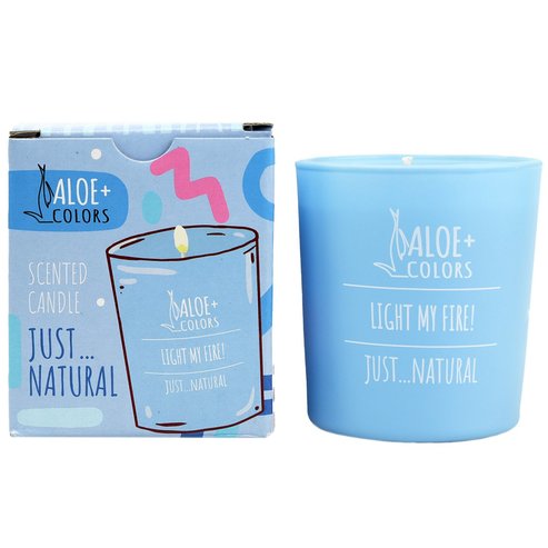 Aloe+ Colors Scented Soy Candle Just Natural 220gr