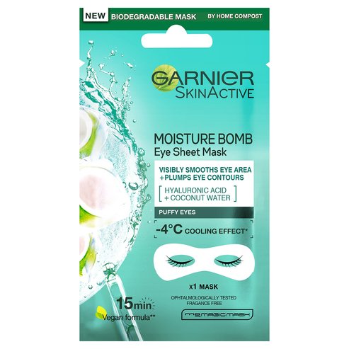 Garnier SkinActive Moisture Bomb Eye Sheet Mask 1x6g