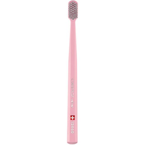 Curaprox CS 12460 Velvet Toothbrush 1 Брой - Розово / Сиво