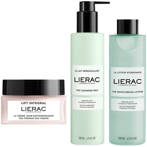 Lierac Комплект Lift Integral The Firming Day Face Cream 50ml & The Moisturizing Face Lotion 200ml & The Cleansing Face Milk 200ml