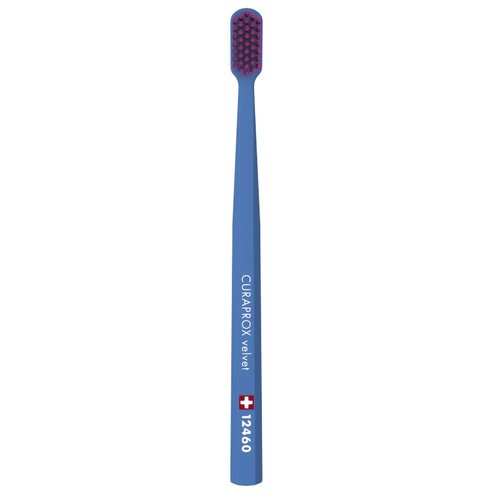 Curaprox CS 12460 Velvet Toothbrush 1 Парче - Тъмно синьо / Фуксия