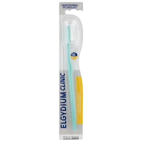 Elgydium Clinic Extra-Soft 15/100 Toothbrush 1 Парче - Тюркоаз