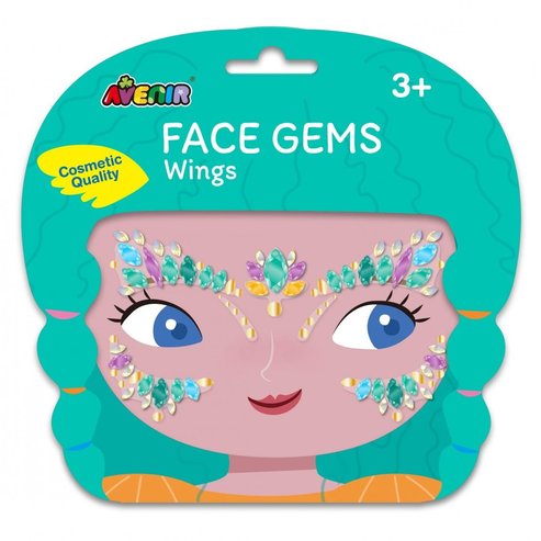Avenir Face Gems Wings 3+ Years 1 бр