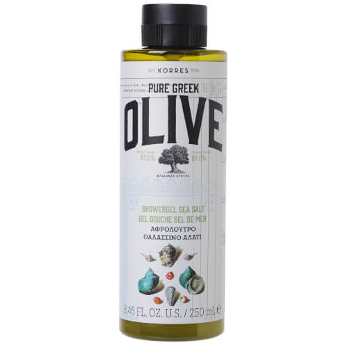 Korres Pure Greek Olive Shower Gel Sea Salt Хидратиращ душ гел с морска сол 250ml