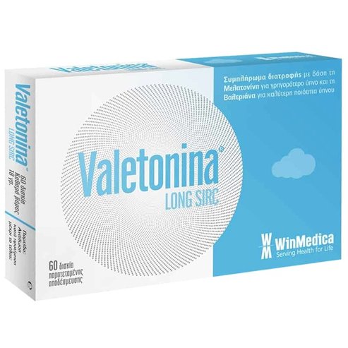 Winmedica Valetonina Long Sirc Food Supplement 60tabs