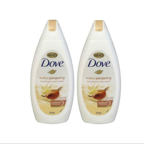 Dove –душ гел с масло от кари и ванилия, 750 ml