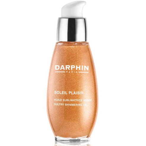 Darphin Soleil Plaisir Sultry Shimmering Oil Овлажняващо ирисиращо масло за подобряване и продължителност на тен 50ml