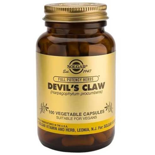 Solgar Devil’s Claw / ДЯВОЛСКИ НОКЪТ 100veg.caps